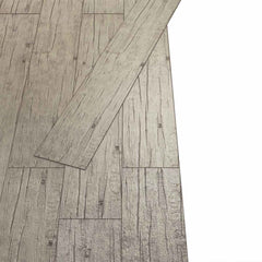 vidaXL Flooring Planks Oak washed 2.51 m² 18 pcs PVC 4