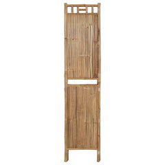3-Panel Room Divider Bamboo 120 x 180 cm