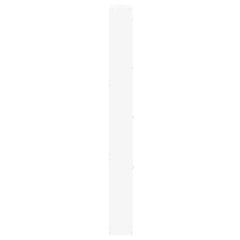 vidaXL Shoe Cabinet White 59x17x150 cm Engineered Wood 5
