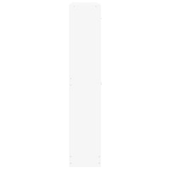 vidaXL Shoe Cabinet White 59x17x81 cm Engineered Wood 5