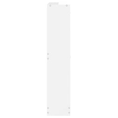 vidaXL Shoe Cabinet High Gloss White 59x17x81 cm Engineered Wood 6
