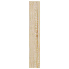 vidaXL Shoe Cabinet Sonoma Oak 63x24x147 cm Engineered Wood 5
