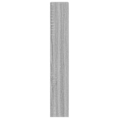 vidaXL Shoe Cabinet Grey Sonoma 63x24x147 cm Engineered Wood 5