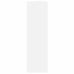vidaXL Shoe Cabinet High Gloss White 63x24x81 cm Engineered Wood 5