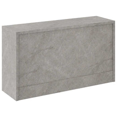 vidaXL Shoe Bench Concrete Grey 80x24x45 cm Engineered Wood 6