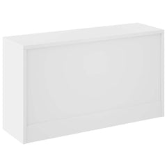 vidaXL Shoe Bench High Gloss White 80x24x45 cm Engineered Wood 6