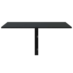 vidaXL Folding Wall Table Black 100x60x56 cm Engineered Wood 4