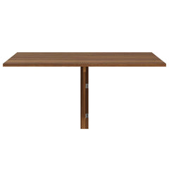 vidaXL Folding Wall Table Brown Oak 100x60x56 cm Engineered Wood 4