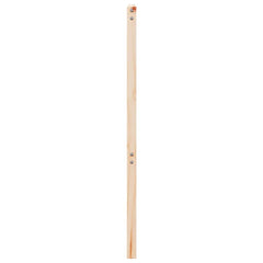 vidaXL Bed Headboard | Natural Wood | Solid Pine Wood | Single | Durable 5