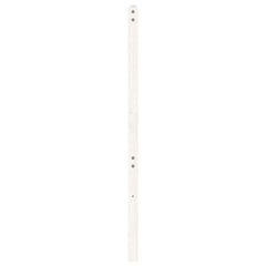vidaXL Bed Headboard | White | Solid Pine Wood | 156x4x100 cm | Durable 5