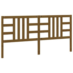 vidaXL Bed Headboard | Honey brown | Solid pine wood | 206x4x100 cm 6