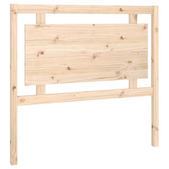 vidaXL Bed Headboard | Natural Pine | Solid Pine Wood | 105 cm x 100 cm 2