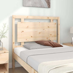 vidaXL Bed Headboard | Natural Pine | Solid Pine Wood | 105 cm x 100 cm 3