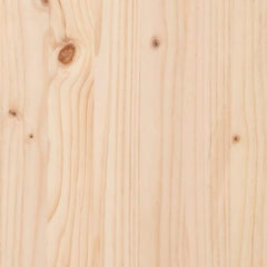 vidaXL Bed Headboard | Natural Pine | Solid Pine Wood | 105 cm x 100 cm 5