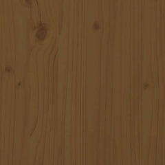 vidaXL Bed Headboard | Honey brown | Solid pine wood | Standard Double 5