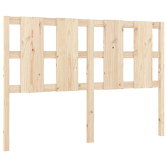 vidaXL Bed Headboard | Natural Pine | Solid pinewood | 140.5 cm 2