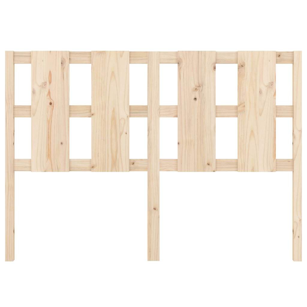 vidaXL Bed Headboard | Natural Pine | Solid pinewood | 140.5 cm 4