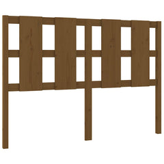vidaXL Bed Headboard | Honey brown | Solid pine wood | Medium | Durable 2