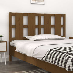 vidaXL Bed Headboard | Honey brown | Solid pine wood | Medium | Durable 1