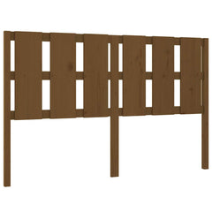 vidaXL Bed Headboard | Honey brown | Solid pine wood | Standard | Nice Design 2