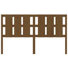 vidaXL Bed Headboard | Honey brown | Solid pine wood | 165.5x4x100 cm | Durable 4