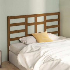 vidaXL Bed Headboard | Honey brown | Solid pine wood | Medium 3
