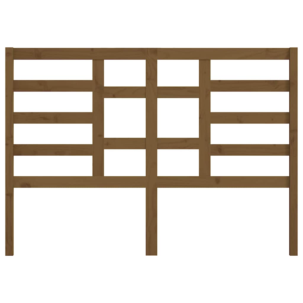 vidaXL Bed Headboard | Honey brown | Solid pine wood | Medium 4