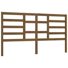 vidaXL Bed Headboard | Honey Brown | Solid Pine Wood | 186x4x104 cm 2