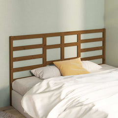 vidaXL Bed Headboard | Honey Brown | Solid Pine Wood | 186x4x104 cm 3