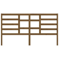 vidaXL Bed Headboard | Honey Brown | Solid Pine Wood | 186x4x104 cm 4