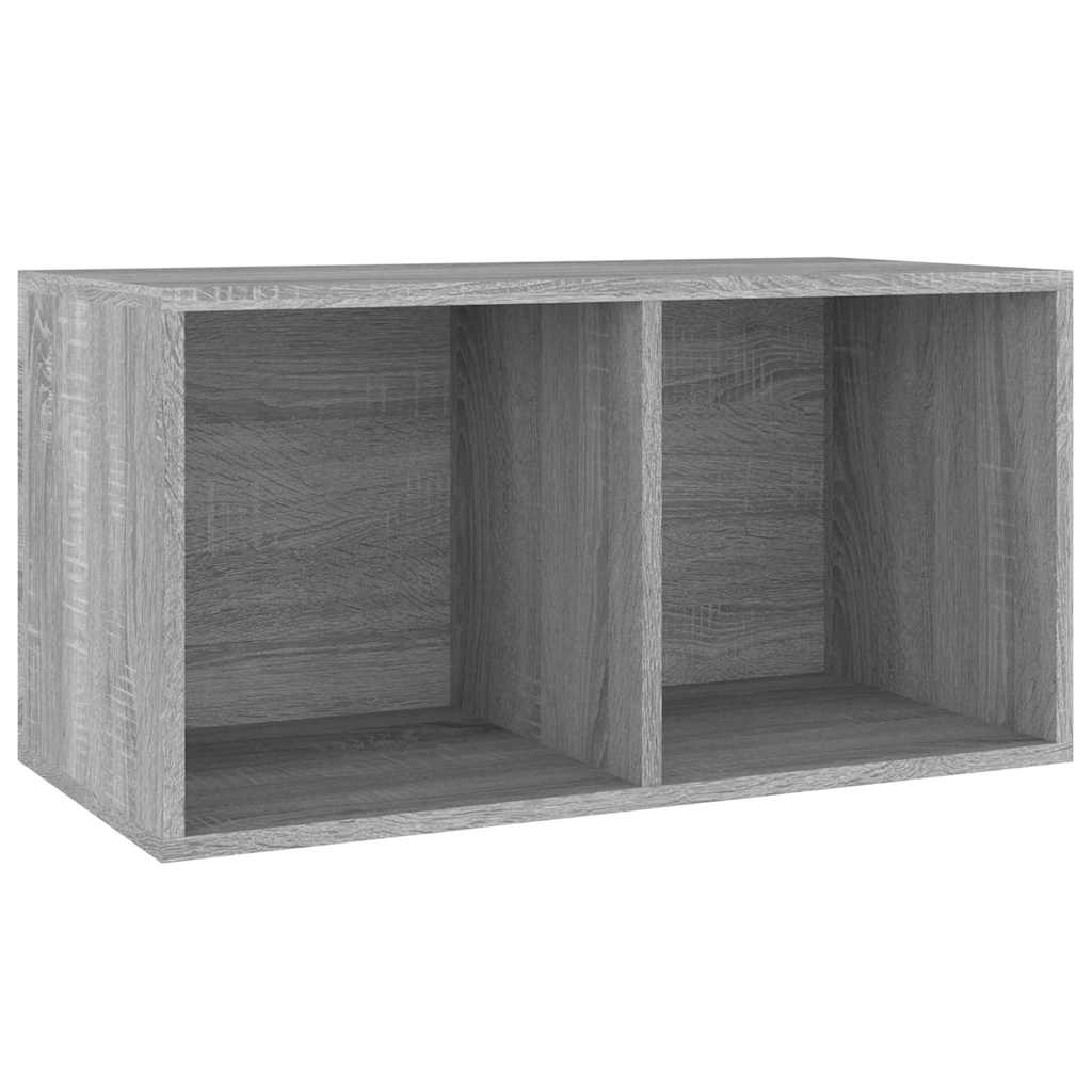 vidaXL Vinyl Storage Box Grey Sonoma 71x34x36 cm Engineered Wood 2