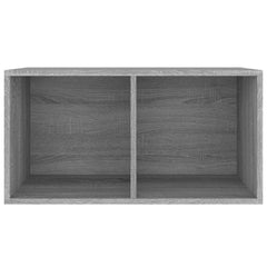 vidaXL Vinyl Storage Box Grey Sonoma 71x34x36 cm Engineered Wood 6