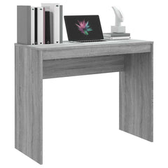 vidaXL Desk Grey Sonoma 90x40x72 cm Engineered Wood 4