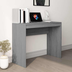 vidaXL Desk Grey Sonoma 90x40x72 cm Engineered Wood 1