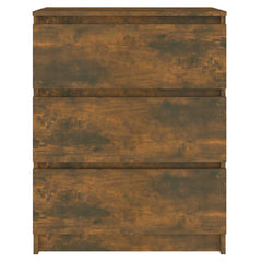vidaXL Sideboard Smoked Oak 60x35x76 cm Engineered Wood 3