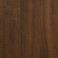 vidaXL Coffee Table Set Brown Oak 100x48x40 cm Engineered Wood 6