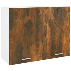 vidaXL Hanging Cabinet Smoked Oak 80x31x60 cm Engineered Wood 1
