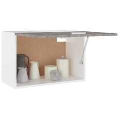 vidaXL Hanging Cabinet Lyon Grey Sonoma 60x31x40 cm Engineered Wood 4
