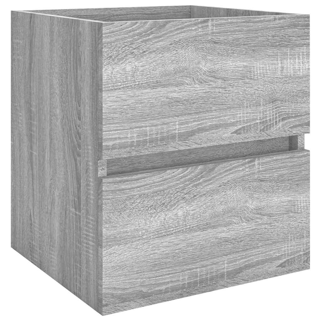 vidaXL Sink Cabinet | Grey Sonoma | Engineered wood | Compact | Sink Cabinet 2