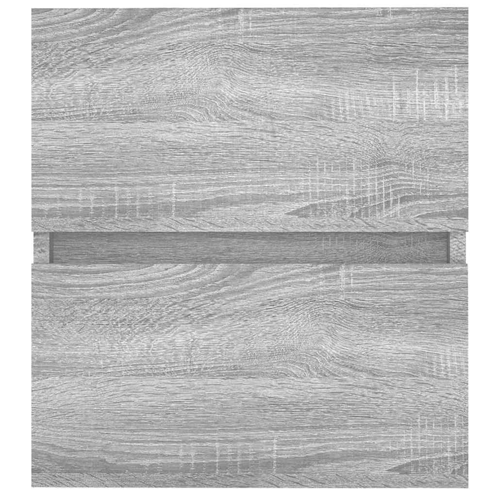 vidaXL Sink Cabinet | Grey Sonoma | Engineered wood | Compact | Sink Cabinet 5