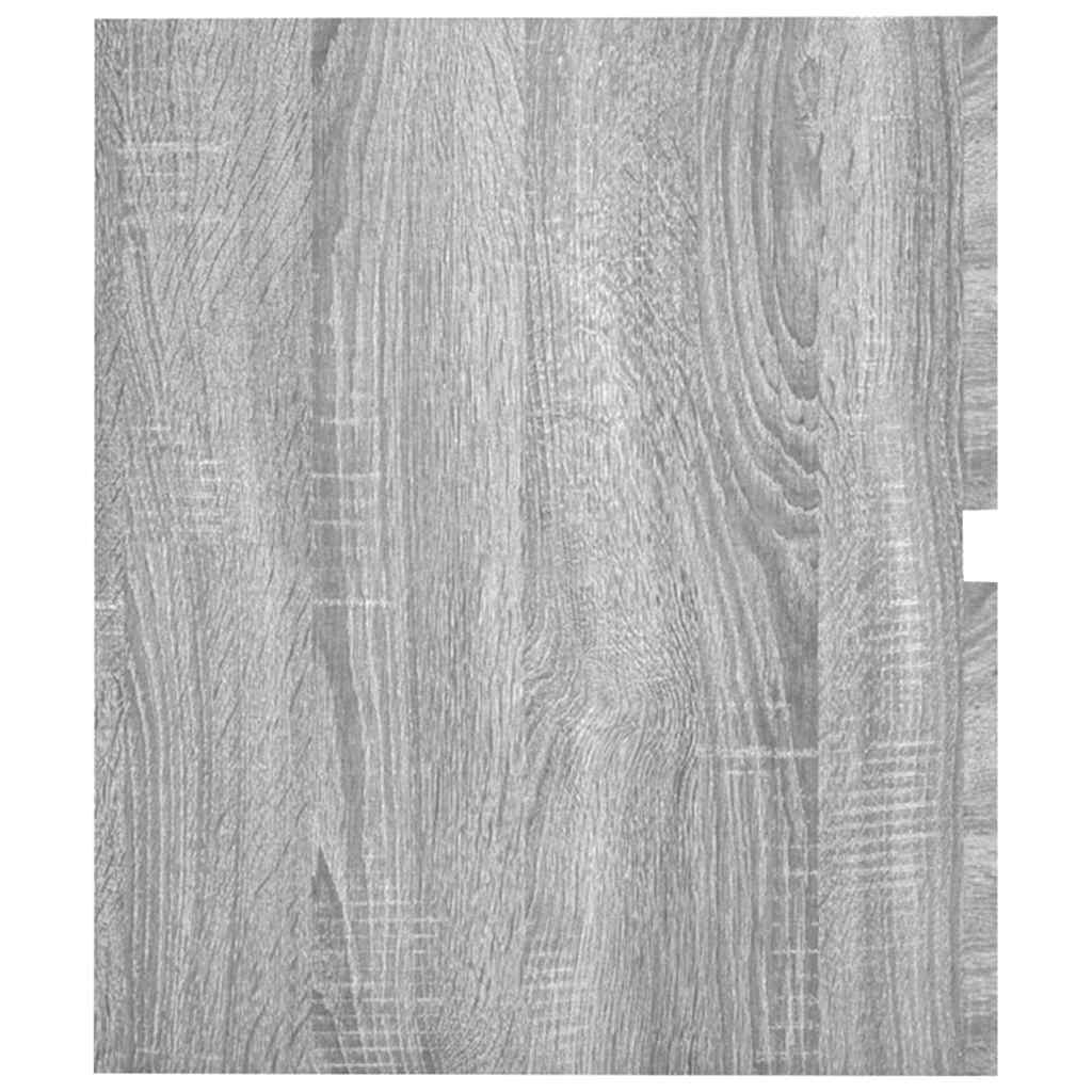 vidaXL Sink Cabinet | Grey Sonoma | Engineered wood | Compact | Sink Cabinet 6