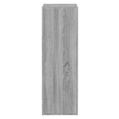 vidaXL TV Cabinet Grey Sonoma 30.5x30x90 cm Engineered Wood 6