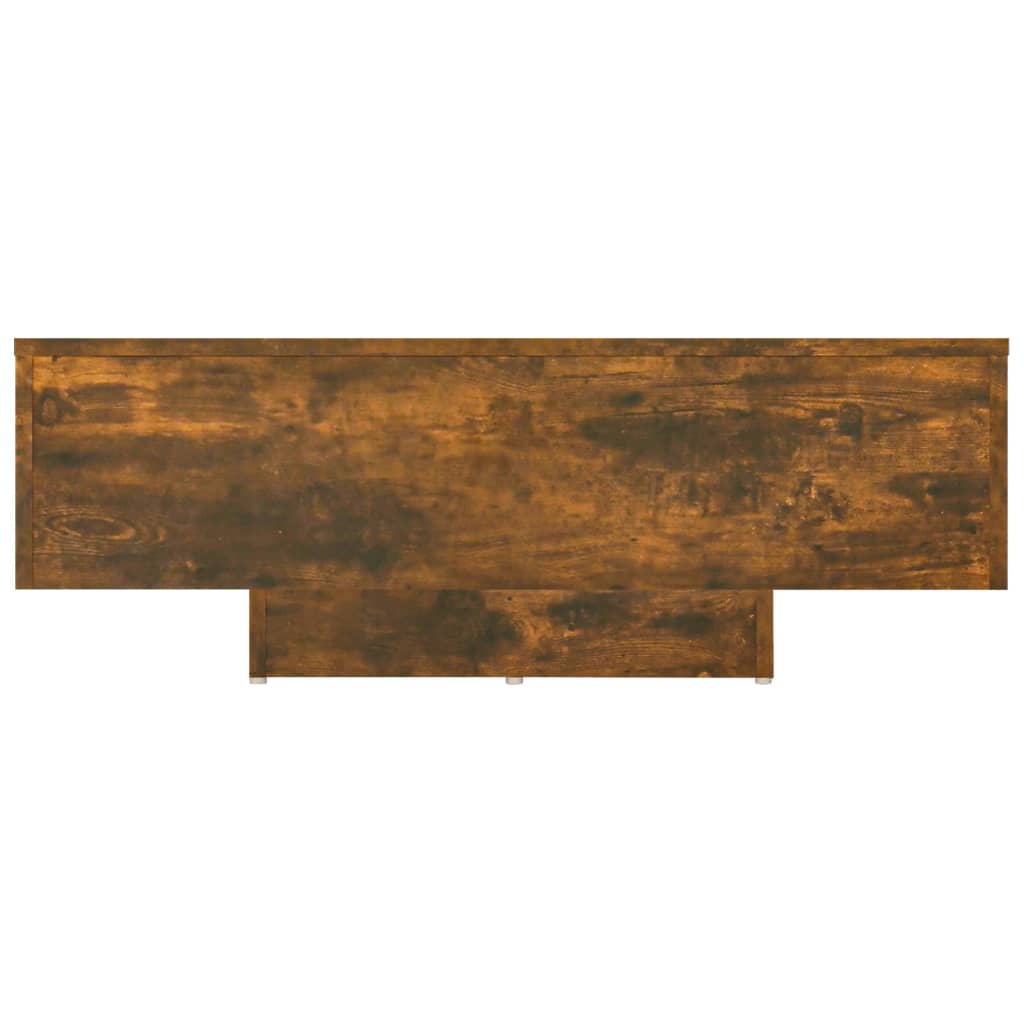vidaXL Coffee Table Smoked Oak 85x55x31 cm Engineered Wood 5