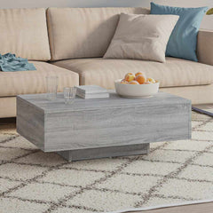 vidaXL Coffee Table Grey Sonoma 85x55x31 cm Engineered Wood 3