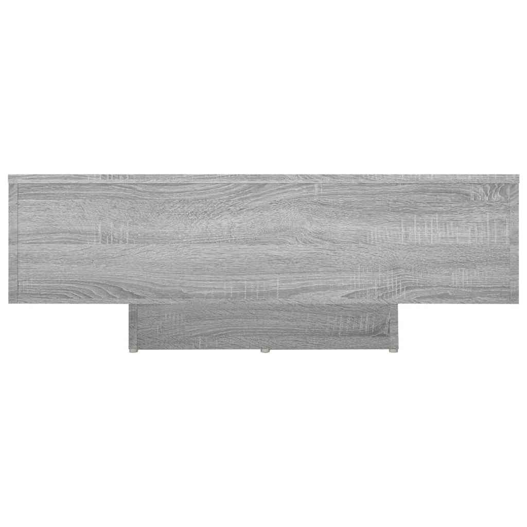 vidaXL Coffee Table Grey Sonoma 85x55x31 cm Engineered Wood 5