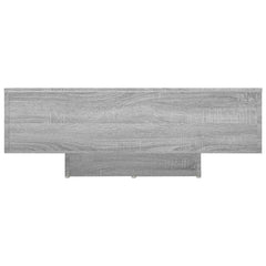 vidaXL Coffee Table Grey Sonoma 85x55x31 cm Engineered Wood 5