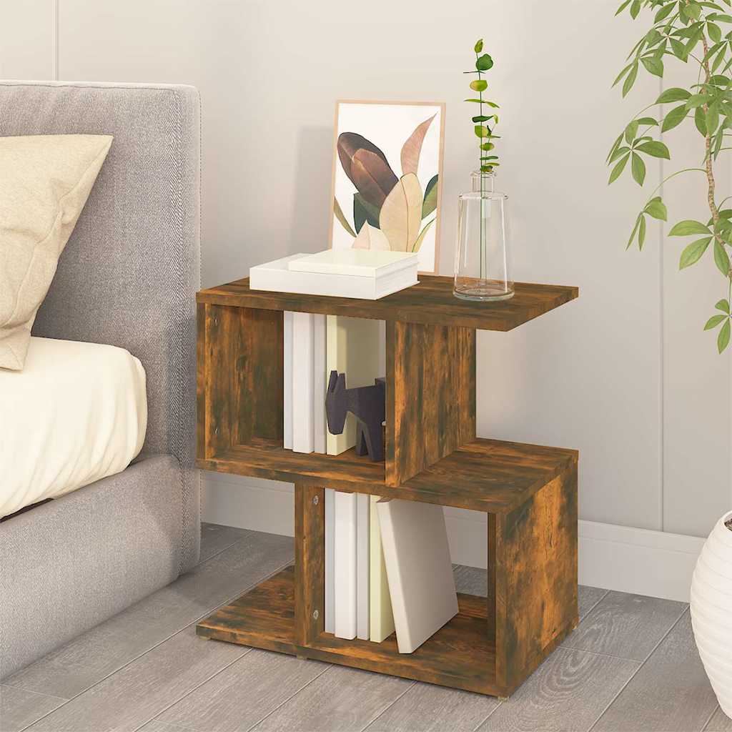 vidaXL Bedside Cabinets 2 pcs Smoked Oak 50x30x51,5 cm Engineered Wood 3