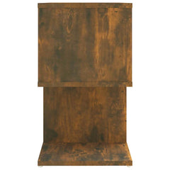 vidaXL Bedside Cabinets 2 pcs Smoked Oak 50x30x51,5 cm Engineered Wood 6