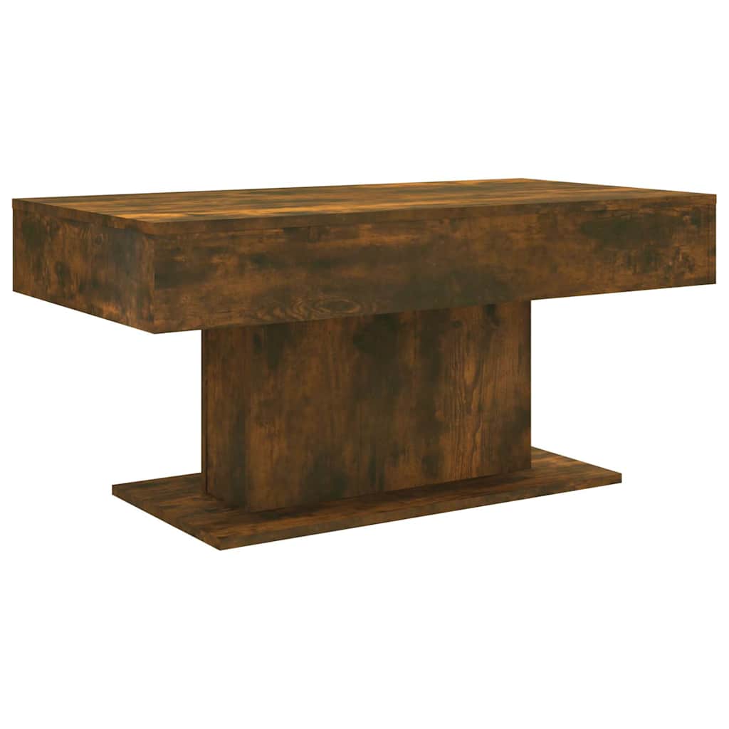 vidaXL Coffee Table | Smoked oak | Engineered wood | 96x50 cm | Modern 2