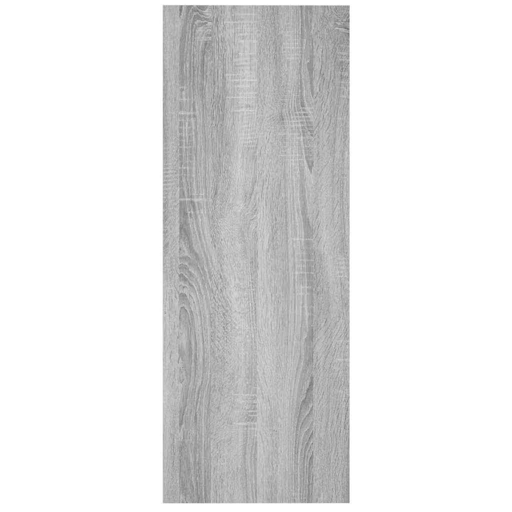 vidaXL Console Table Grey Sonoma 105x30x80 cm Engineered Wood 5